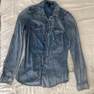 Forever 21 Denim Shirt
